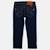 Jean slim 5 poches, coupe droite Bleu brut+Bleu brut used 3 - vertbaudet enfant 