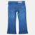 Jean coupe large, taille haute boutonnée Bleu délavé+Bleu denim 6 - vertbaudet enfant 