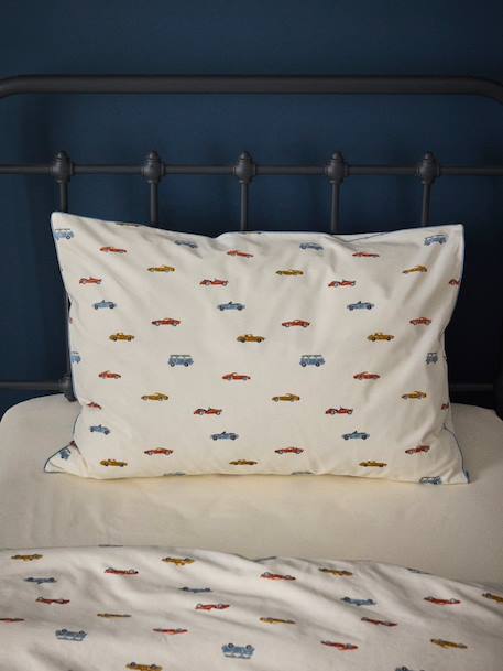 Taie d'oreiller percale de coton 'anatole' Imprime multico 6 - vertbaudet enfant 