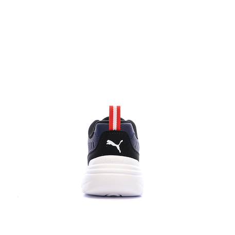 Baskets garçon soft wired 2 Marine+Rouge 4 - vertbaudet enfant 