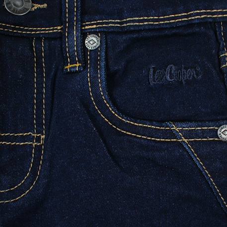 Jean slim 5 poches, coupe droite Bleu brut+Bleu brut used 5 - vertbaudet enfant 