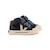 Baskets garçon montantes à scratch Camel+Marine+Marron 9 - vertbaudet enfant 