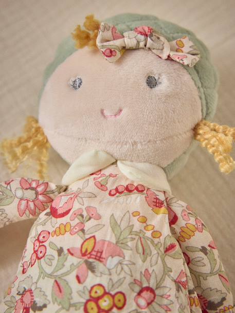 Poupée juliette en tissu imprimé mireille Imprimé mireille 2 - vertbaudet enfant 