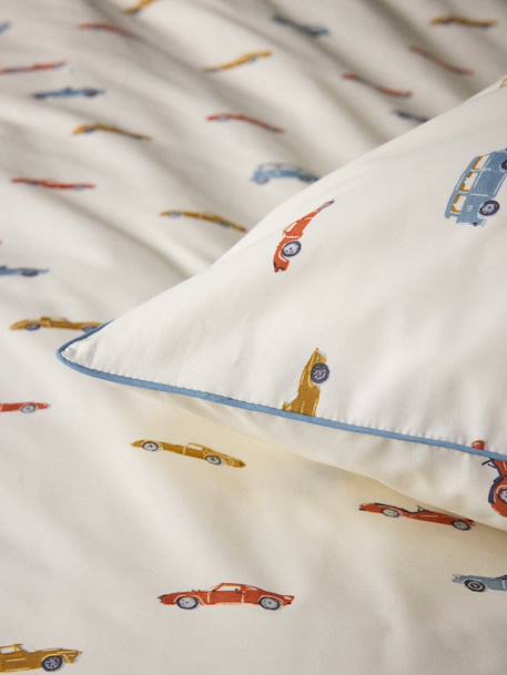 Taie d'oreiller percale de coton 'anatole' Imprime multico 5 - vertbaudet enfant 