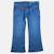 Jean coupe large, taille haute boutonnée Bleu délavé+Bleu denim 5 - vertbaudet enfant 