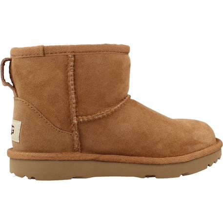 Bottes fourrées fille modèle t classic mini ii Brun clair 1 - vertbaudet enfant 