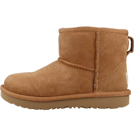 Bottes fourrées fille modèle t classic mini ii Brun clair 2 - vertbaudet enfant 