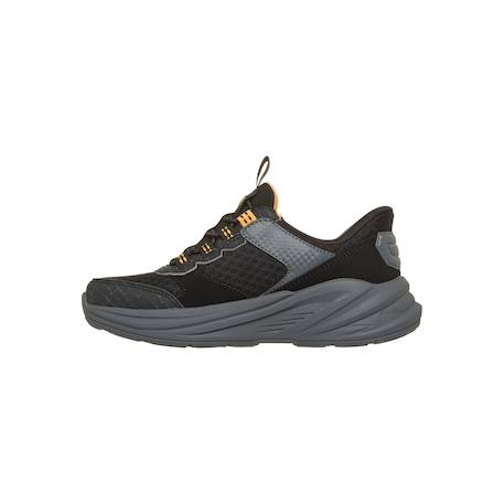 Baskets garçon basses à lacets Black jaune+Multi couleur 2 - vertbaudet enfant 