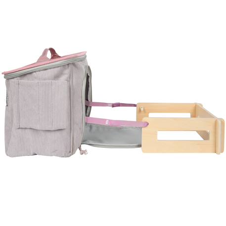 Âne avec écurie et accessoires Gris 4 - vertbaudet enfant 