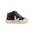 Baskets garçon montantes à scratch Camel+Marine+Marron 7 - vertbaudet enfant 