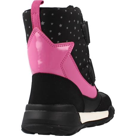 Bottes fille imperméables  à scratchs j trekkyup Multicolore+Noir 9 - vertbaudet enfant 