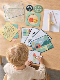 Boîte à dessins en bois FSC®  - vertbaudet enfant