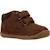 Baskets montantes à scratch Marine+Marron 11 - vertbaudet enfant 