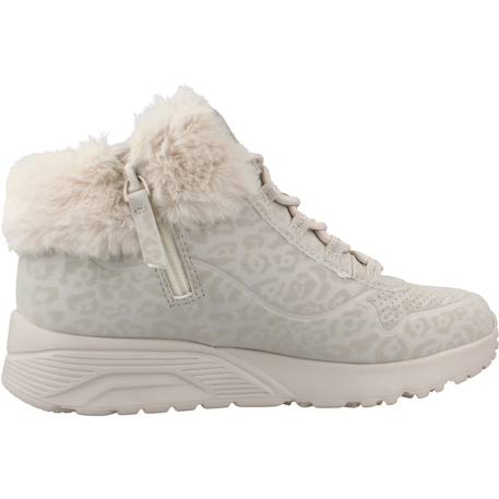 Baskets filles montantes à lacets Imprimé animalier bbk+Imprimé animalier nat+Naturel+Noir 7 - vertbaudet enfant 
