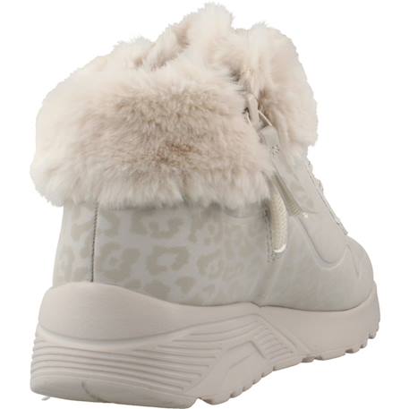 Baskets filles montantes à lacets Imprimé animalier bbk+Imprimé animalier nat+Naturel+Noir 9 - vertbaudet enfant 