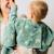 Bavoir boo évolutif 6 mois - 4 ans bloom and buzz Vert 3 - vertbaudet enfant 