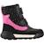 Bottes fille imperméables  à scratchs j trekkyup Multicolore+Noir 7 - vertbaudet enfant 