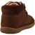 Baskets montantes à scratch Marine+Marron 9 - vertbaudet enfant 