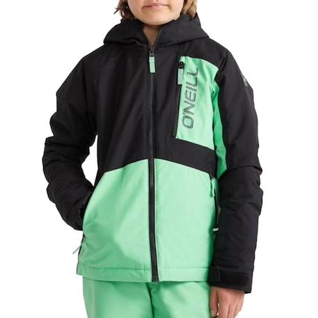 Veste de ski garçon jacksaw Vert 1 - vertbaudet enfant 