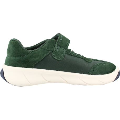 Baskets bébé garçon en cuir Bleu cb41z+Vert c3p1z 7 - vertbaudet enfant 