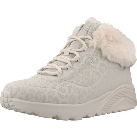 Baskets filles montantes à lacets Imprimé animalier bbk+Imprimé animalier nat+Naturel+Noir 10 - vertbaudet enfant 