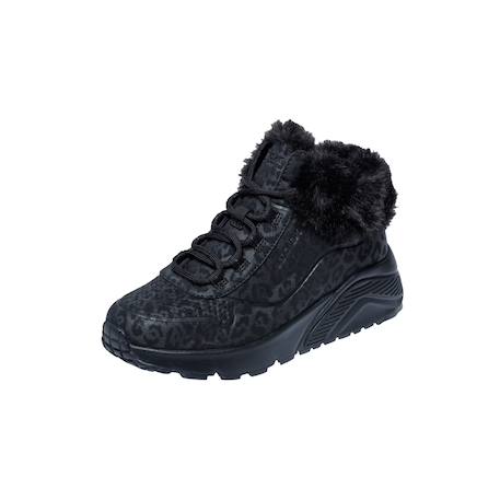 Baskets filles montantes à lacets Imprimé animalier bbk+Imprimé animalier nat+Naturel+Noir 24 - vertbaudet enfant 