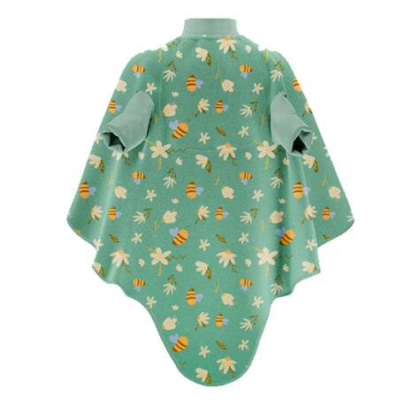 Bavoir boo évolutif 6 mois - 4 ans bloom and buzz Vert 1 - vertbaudet enfant 