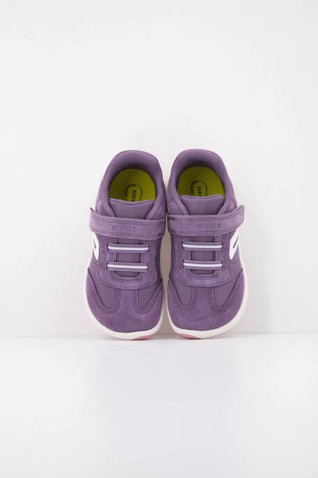 Baskets bébé fille en cuir Violet c8260 3 - vertbaudet enfant 