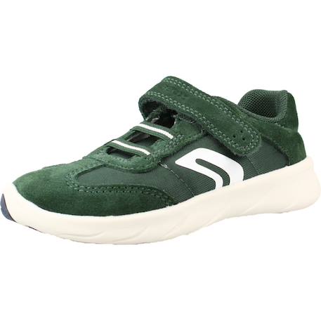 Baskets bébé garçon en cuir Bleu cb41z+Vert c3p1z 10 - vertbaudet enfant 