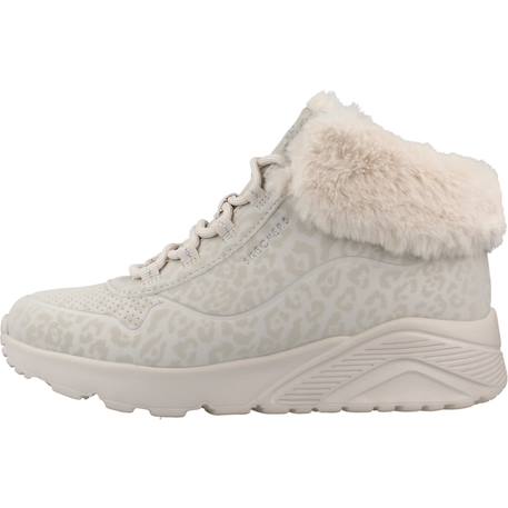 Baskets filles montantes à lacets Imprimé animalier bbk+Imprimé animalier nat+Naturel+Noir 8 - vertbaudet enfant 