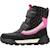 Bottes fille imperméables  à scratchs j trekkyup Multicolore+Noir 8 - vertbaudet enfant 