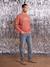Sweat noël manches longues homme Capsule Famille terracotta 5 - vertbaudet enfant 