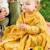 Bavoir boo évolutif 6 mois - 4 ans cosy fall Jaune 2 - vertbaudet enfant 