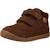 Baskets montantes à scratch Marine+Marron 10 - vertbaudet enfant 