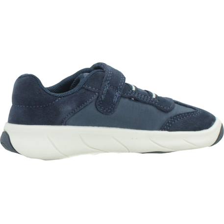 Baskets bébé garçon en cuir Bleu cb41z+Vert c3p1z 1 - vertbaudet enfant 