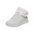 Baskets filles montantes à lacets Imprimé animalier bbk+Imprimé animalier nat+Naturel+Noir 18 - vertbaudet enfant 