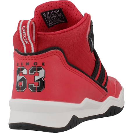 Baskets enfant garçon perth Noir c0039+Rouge c0020 9 - vertbaudet enfant 