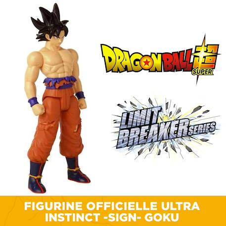 Figurine géante goku ultra instinct enfant Orange - goku ultra instinct 2 2 - vertbaudet enfant 