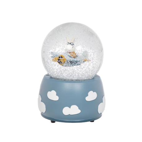 Boule à neige musicale avion Bleu 2 - vertbaudet enfant 