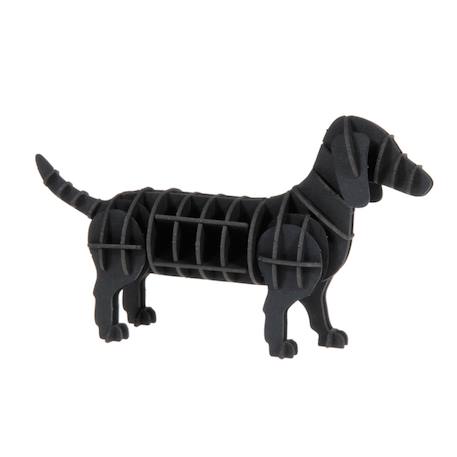 Maquette 3d enfant en papier teckel Noir 1 - vertbaudet enfant 