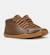 Baskets cuir peu cami Brun moyen 129+Brun moyen 131+Vert fonc30 7 - vertbaudet enfant 