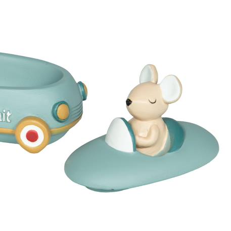 Boite à dent petite voiture en résine Bleu+Vert 4 - vertbaudet enfant 