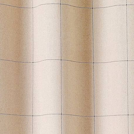Rideau d'ameublement à grands carreaux Beige 2 - vertbaudet enfant 