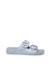 Sandales caoutchouc eva habana métallisées Argent+Vert 1 - vertbaudet enfant 