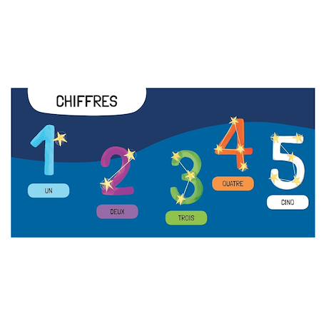 Livre et puzzle espace Bleu 5 - vertbaudet enfant 