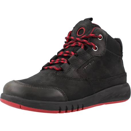 Botte garçon cuir aeranter Noir c0260 4 - vertbaudet enfant 