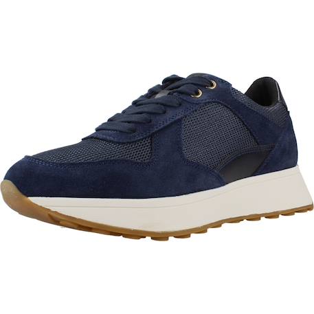 Baskets enfant garçon Bleu c4nf4+Rouge c3016 4 - vertbaudet enfant 