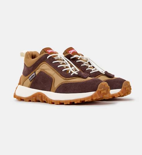 Sneaker-bootie cuir drift trail Bleu gris 009+Brun beige 007+Gris foncert 008 8 - vertbaudet enfant 