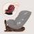 Siège-auto pivotant 360° bastiaan rwf i-size 40-150 cm avec isofix, groupe 0/1/2/3 Black carbon+Grey stone+Red burgundy 18 - vertbaudet enfant 