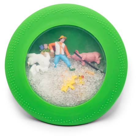 Jouet sensoriel portable - ferme Vert 4 - vertbaudet enfant 
